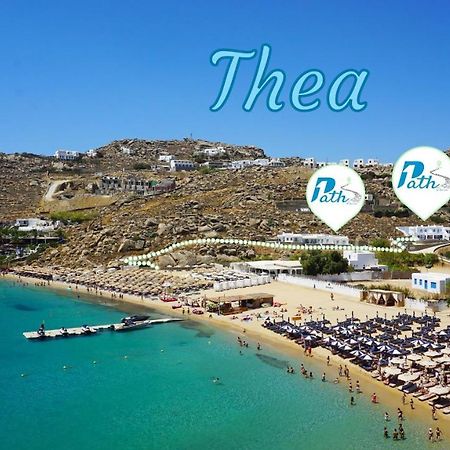 1Path Thea Mykonos Super Paradise Beach House Mykonos Town Экстерьер фото