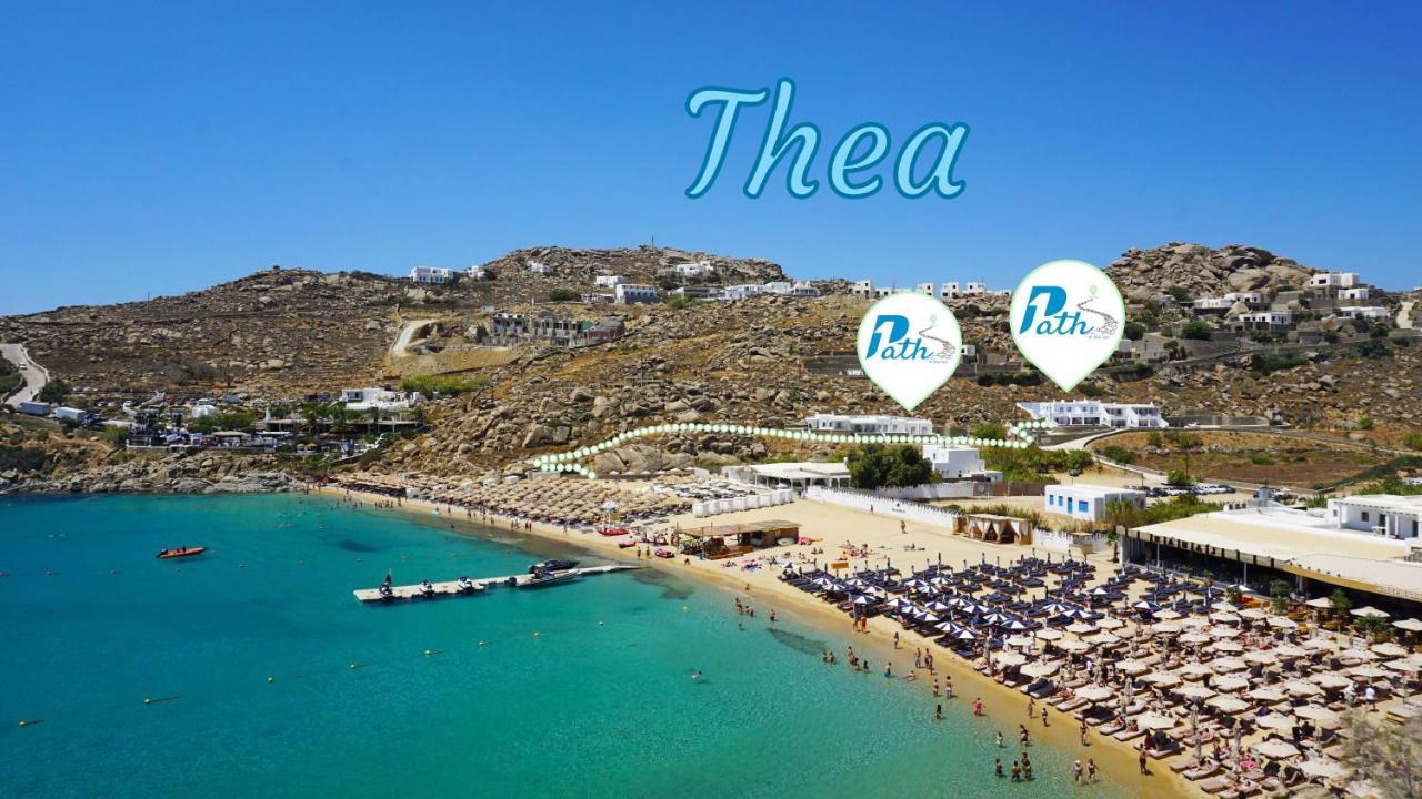 1Path Thea Mykonos Super Paradise Beach House Mykonos Town Экстерьер фото